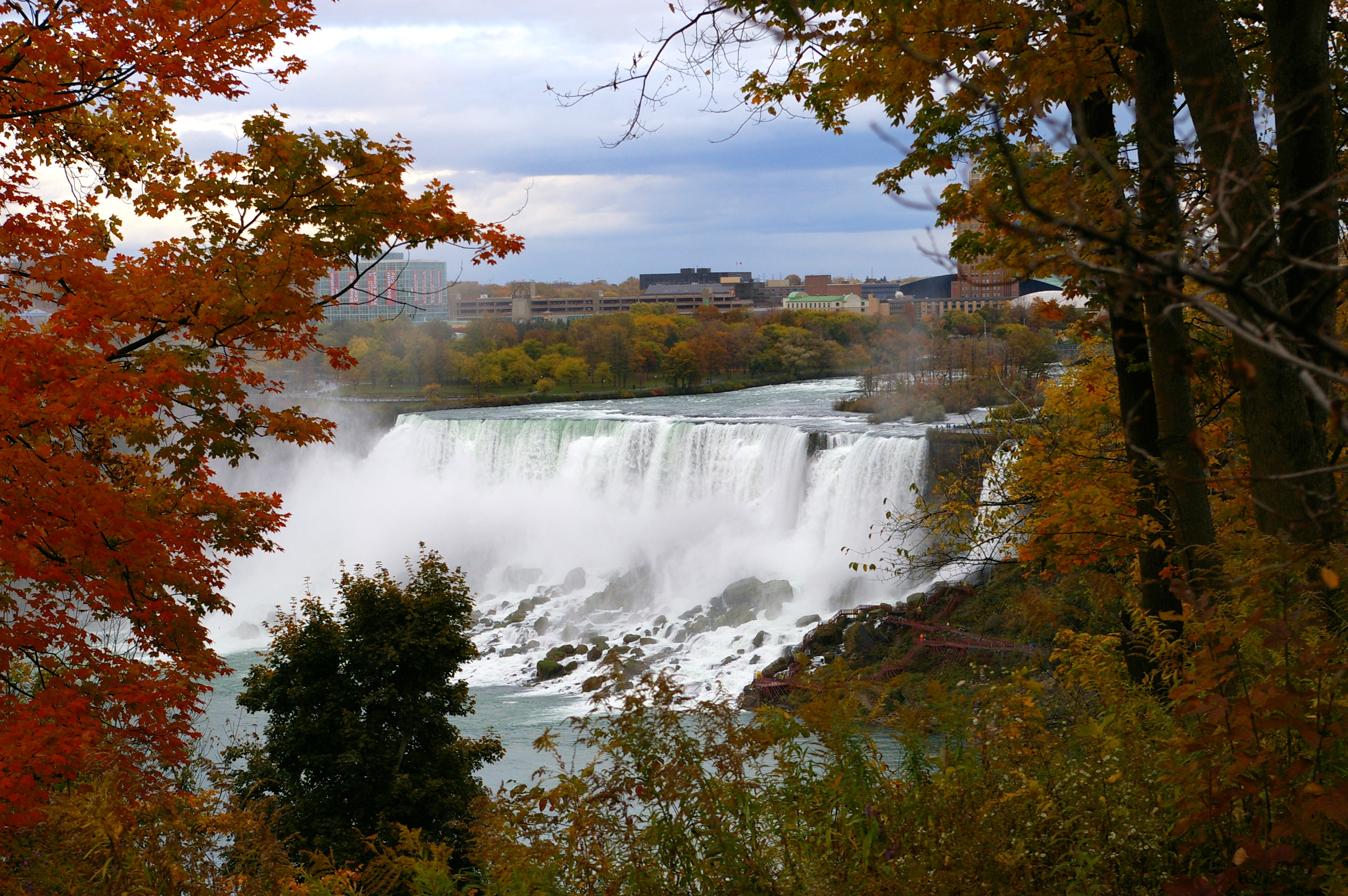 Niagara Falls Autumn Colors.